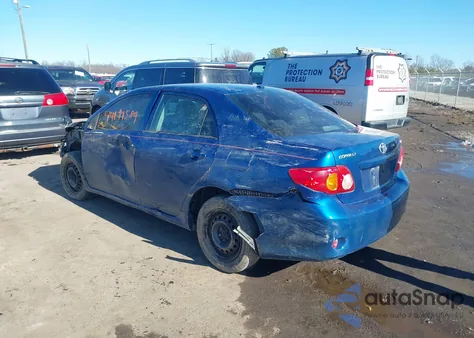 2009 Toyota Corolla Le из США, поврежденный, VIN 1NXBU40E19Z037544